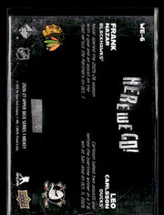 2025-26 Upper Deck Series 1 Hockey View From Above Frank Nazar / Leo Carlsson (2)