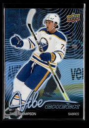 2026-27 Upper Deck Series 1 Hockey Vibe Check #VC-12 Tage Thompson
