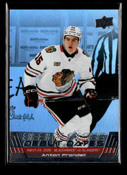 2026-27 Upper Deck Series 1 Hockey Debut Dates Rookie #DD-14 Anton Frondell