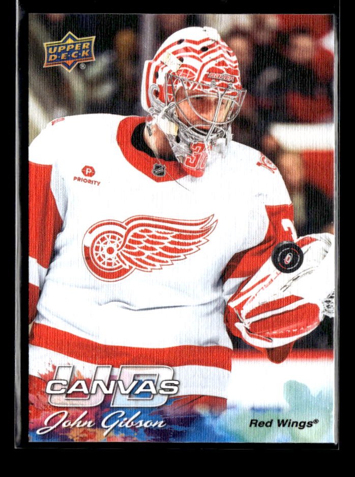 2026-27 Upper Deck Series 1 Hockey Canvas #C-25 John Gibson