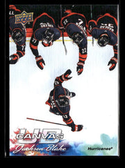 2026-27 Upper Deck Series 1 Hockey Canvas #C-84 Jackson Blake