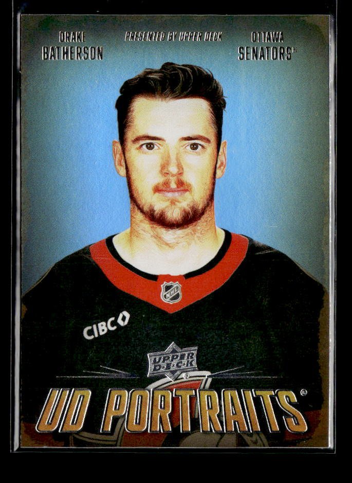 2026-27 Upper Deck Series 1 Hockey UD Portraits #P-21 Drake Batherson