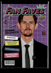 2026-27 Upper Deck Series 1 Hockey Fan Faves #FF-17 Connor Hellebuyck