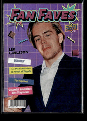 2026-27 Upper Deck Series 1 Hockey Fan Faves #FF-11 Leo Carlsson
