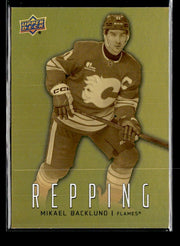 2026-27 Upper Deck Series 1 Hockey Repping #RP-24 Mikael Backlund
