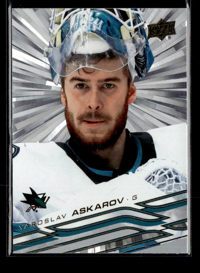 2026-27 Upper Deck Series 1 Hockey Outburst #142 Yaroslav Askarov