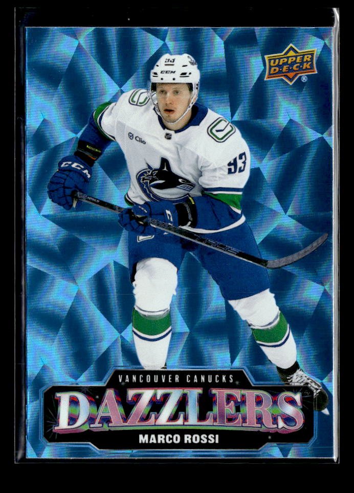2026-27 Upper Deck Series 1 Hockey Dazzlers #DZ-5 Marco Rossi