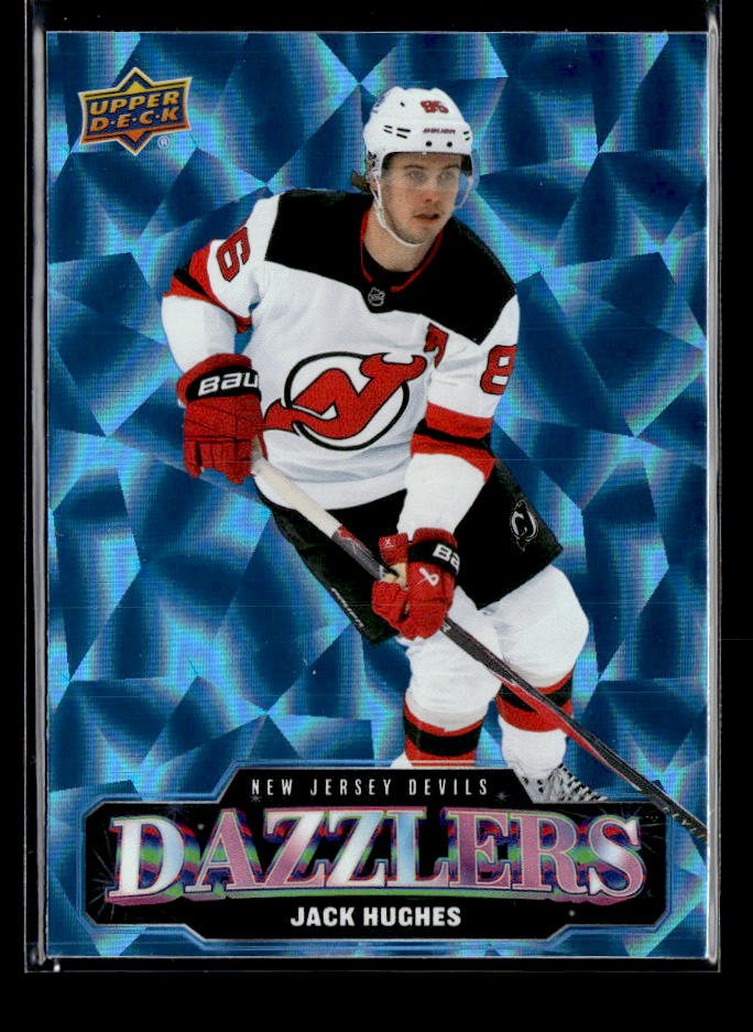 2026-27 Upper Deck Series 1 Hockey Dazzlers #DZ-10 Jack Hughes