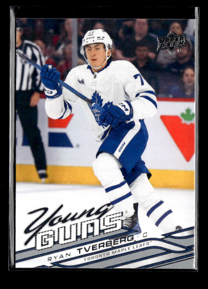 2026-27 Upper Deck Series 1 Hockey Young Guns Rookie #246 Ryan Tverberg