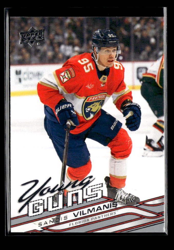 2026-27 Upper Deck Series 1 Hockey Young Guns Rookie #224 Sandis Vilmanis