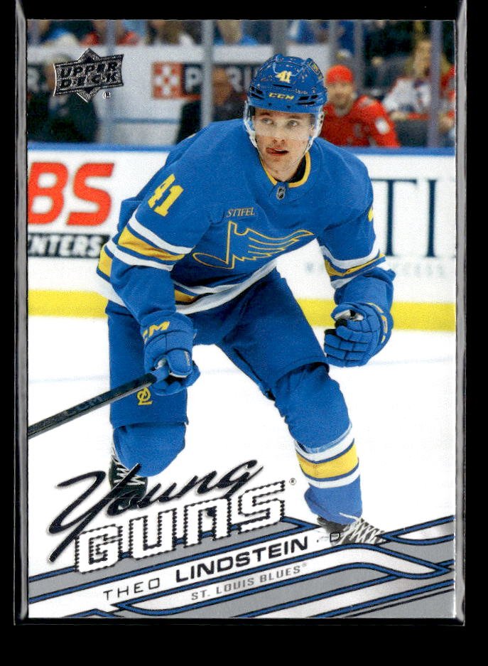 2026-27 Upper Deck Series 1 Hockey Young Guns Rookie #229 Theo Lindstein