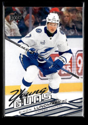 2026-27 Upper Deck Series 1 Hockey Young Guns Rookie #230 Simon Lundmark