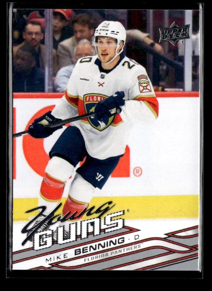 2026-27 Upper Deck Series 1 Hockey Young Guns Rookie #241 Mike Benning