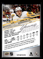 2026-27 Upper Deck Series 1 Hockey Young Guns Rookie #231 Avery Hayes (2)