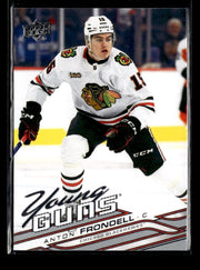 2026-27 Upper Deck Series 1 Hockey Young Guns Rookie #201 Anton Frondell
