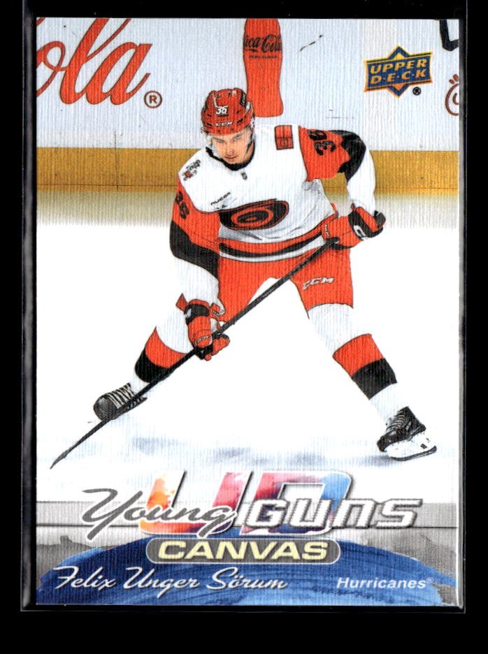 2026-27 Upper Deck Series 1 Hockey Canvas Rookie #C-98 Felix Unger Sörum