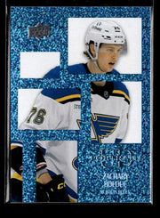 2024-25 Upper Deck Series 2 Hockey Portraits Speckled #P-55 Zachary Bolduc