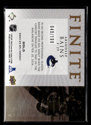 2024-25 Upper Deck SPx Finite Gold Arshdeep Bains /199 (2)
