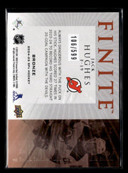 2024-25 Upper Deck SPx Hockey Finite Bronze Jack Hughes /599 (2)