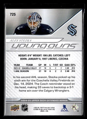 2024-25 Upper Deck Extended Series Hockey Young Guns Rookie #725 Ales Stezka (2)