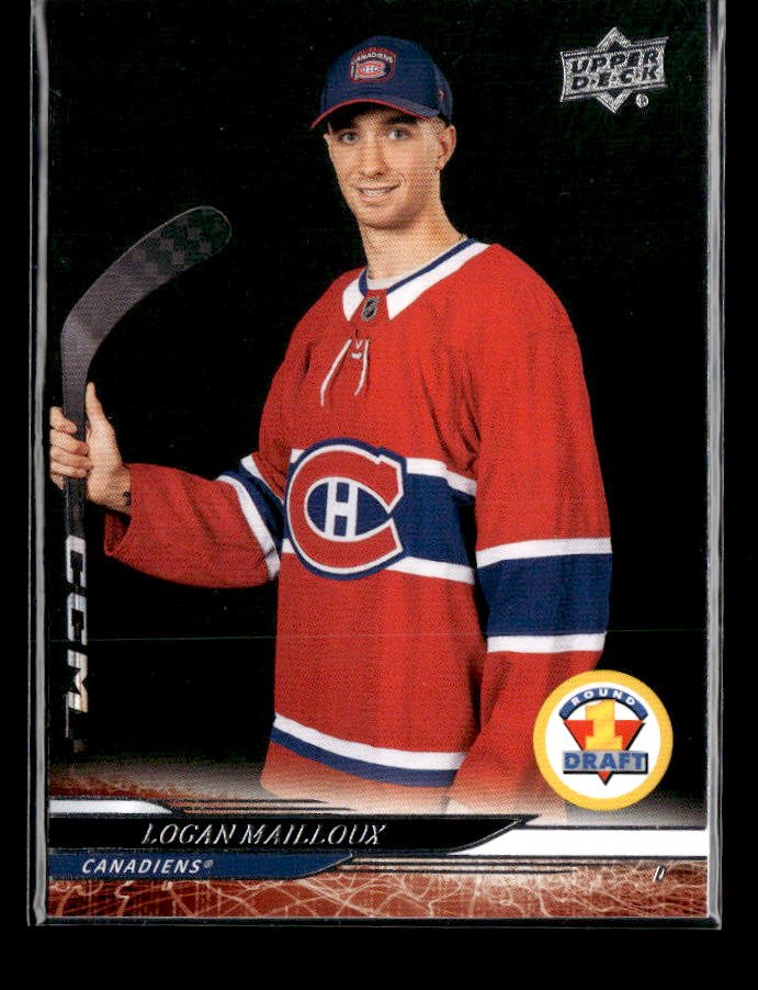 2024-25 Upper Deck Extended Series Hockey 1st RoundRookie Logan Mailloux RC