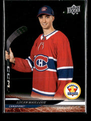 2024-25 Upper Deck Extended Series Hockey 1st Round Rookie Logan Mailloux RC