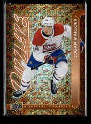 2024-25 Upper Deck Series 2 Hockey Dazzlers Orange #DZ-69 Logan Mailloux