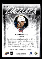 2024-25 Upper Deck Series 2 Hockey Dazzlers #DZ-98 Adam Fantilli (2)