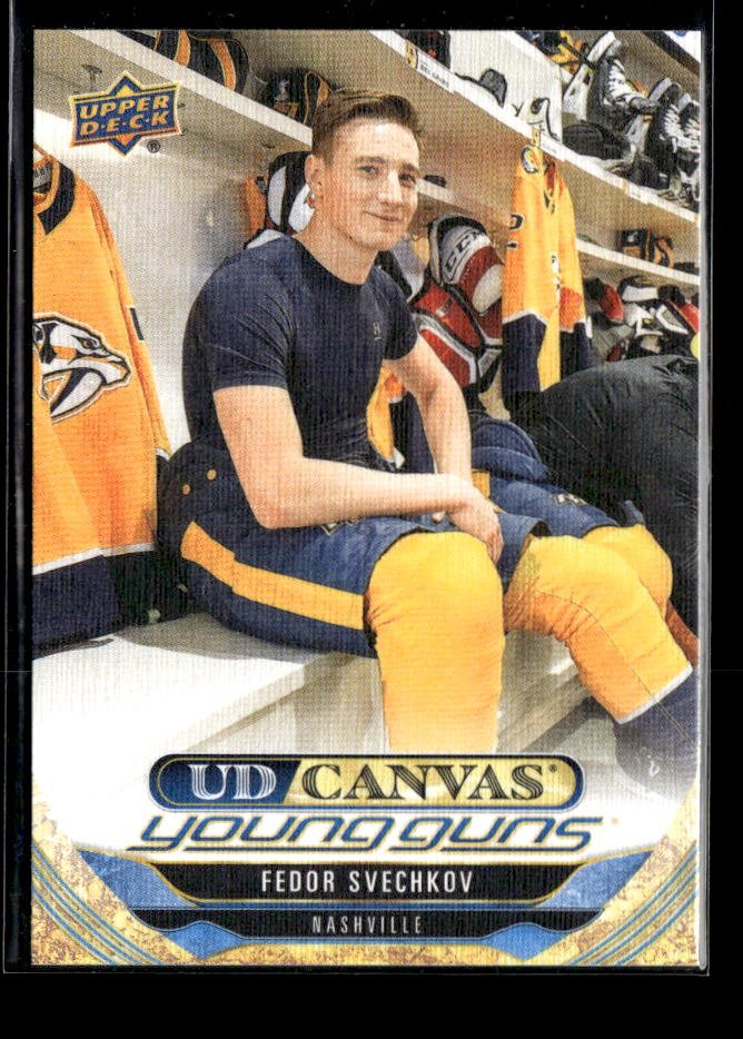 2024-25 Upper Deck Extended Series Hockey Canvas Young Guns Fedor Svechkov