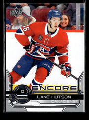 2024-25 Upper Deck Extended Series Hockey Encore #E-24 Lane Hutson