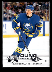 2025-26 Upper Deck Series 1 Hockey Young Guns Rookie #219 Noah Ostlund