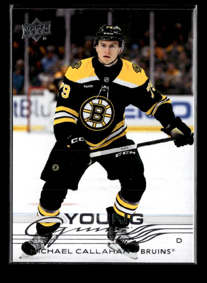 2025-26 Upper Deck Series 1 Hockey Young Guns Rookie #222 Michael Callahan
