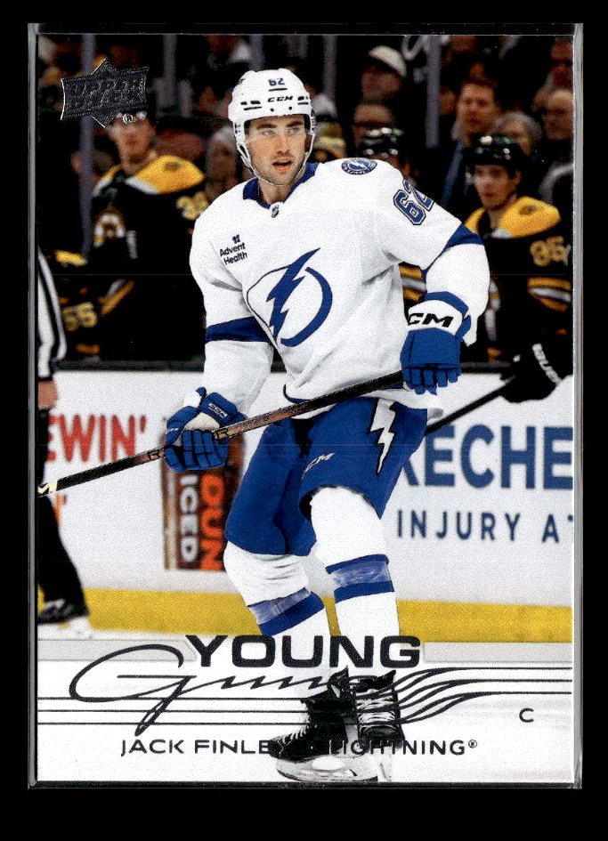 2025-26 Upper Deck Series 1 Hockey Young Guns Rookie #208 Jack Finley