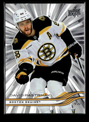 2025-26 Upper Deck Series 1 Hockey Outburst #7 David Pastrnak