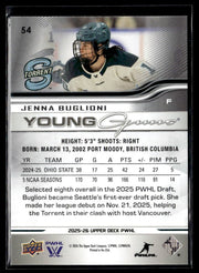 2025-26 Upper Deck PWHL Hockey Young Guns #54 Jenna Buglioni RC (2)