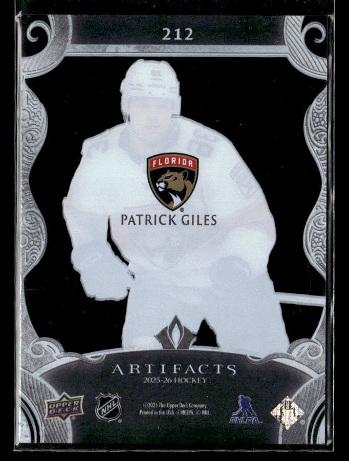 2025-26 Upper Deck Artifacts Hockey Clear Cut Rookies #212 Uvis Balinskis (2)