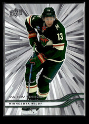 2025-26 Upper Deck Series 1 Hockey Outburst #85 Yakov Trenin