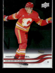 2025-26 Upper Deck Series 1 Hockey Clear Cut #20 Martin Pospisil