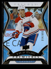 2024-25 Upper Deck Extended Series Trilogy Rookie Premieres Logan Mailloux /999