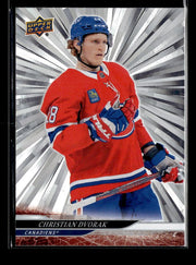 2024-25 Upper Deck Extended Series Hockey Outburst #571 Christian Dvorak