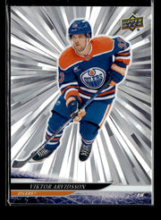 2024-25 Upper Deck Extended Series Hockey Outburst Silver #552 Viktor Arvidsson