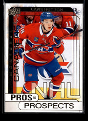 2024-25 Upper Deck Extended Series Pros & Prospects Gold Lane Hutson