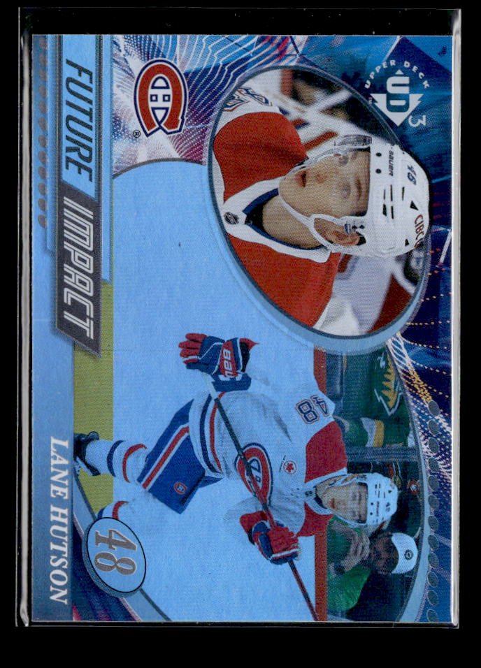 2024-25 Upper Deck Extended Series Hockey Future Impact Rookie Lane Hutson