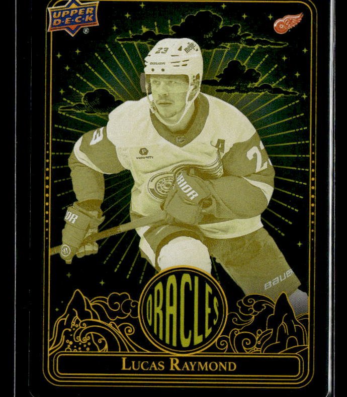 2024-25 Upper Deck Extended Series Hockey Oracles #O-6 Lucas Raymond