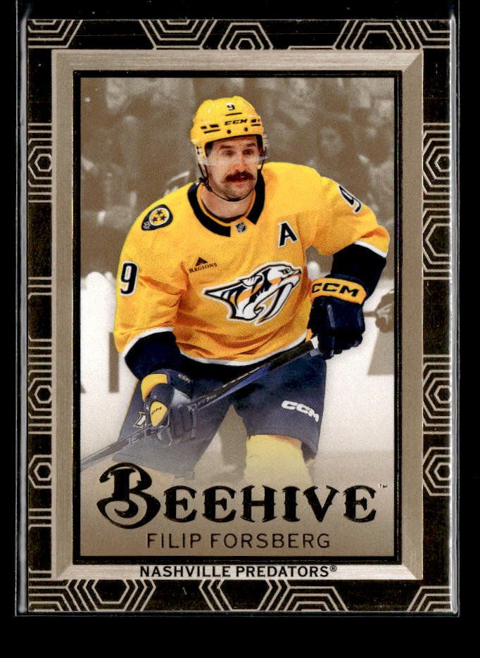2024-25 Upper Deck Extended Series Hockey Beehive Gold #BH-4 Filip Forsberg