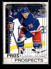 2024-25 Upper Deck Extended Series Pros & Prospects Gold Brennan Othmann
