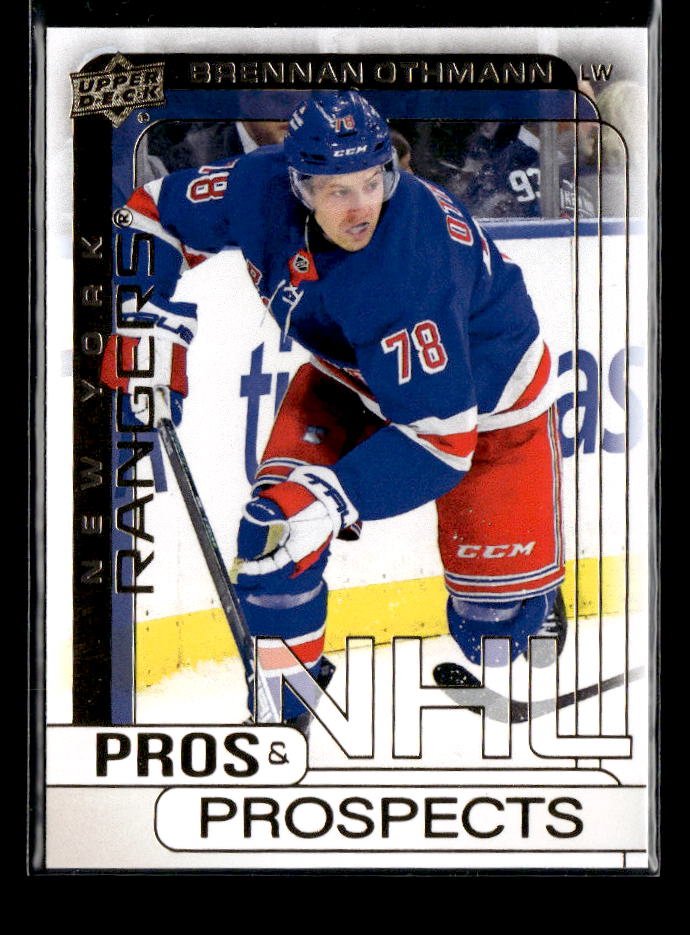 2024-25 Upper Deck Extended Series Pros & Prospects Gold Brennan Othmann