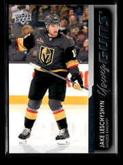 2021-22 Upper Deck Series 2 Hockey Young Guns Rookie #493 Jake Leschyshyn