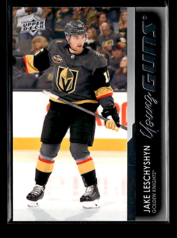 2021-22 Upper Deck Series 2 Hockey Young Guns Rookie #493 Jake Leschyshyn
