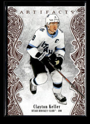 2025-26 Upper Deck Artifacts Hockey Rose Gold #35 Clayton Keller /15